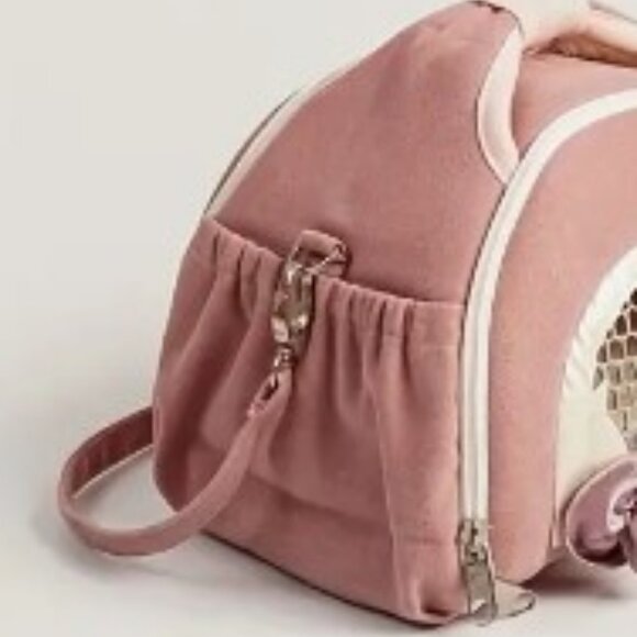 Adorable Pink Extra Small Pet Travel Carrier - Picture 5 of 5